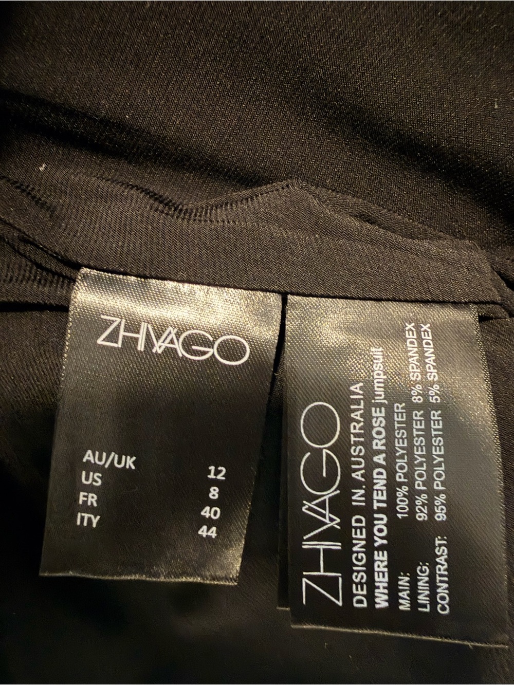 ZHIVAGO Where You Tend A Rose Jumpsuit Size 8 Brand New without tags - Picture 4 of 8